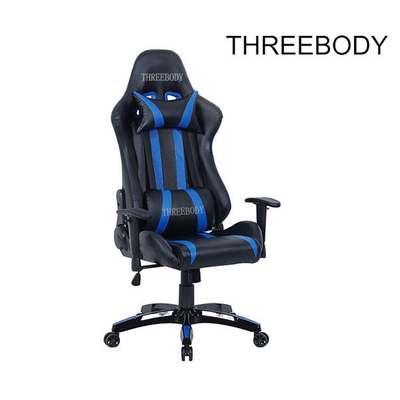 PU Leather Adjustable Gaming Chair , Comfortable Computer Gaming Chair