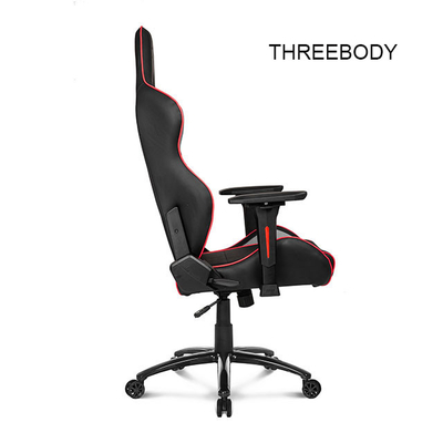 90 Degrees Reclines Racing Gaming Chair 350lbs Loading Capacity Easy To Clean