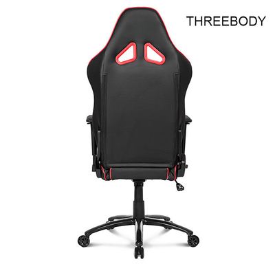 90 Degrees Reclines Racing Gaming Chair 350lbs Loading Capacity Easy To Clean