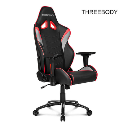90 Degrees Reclines Racing Gaming Chair 350lbs Loading Capacity Easy To Clean