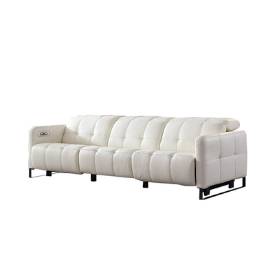 Italian Light Luxury Living Room Electric Leather Sofa 280*112*105CM