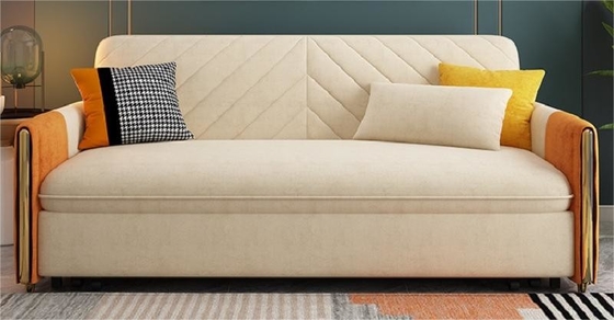 En's Fun Modern Minimalist Multi-Functional Leisure Light Foldable And Retractable Living Room Luxury Fabric Sofa Bed