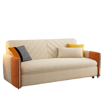 En's Fun Modern Minimalist Multi-Functional Leisure Light Foldable And Retractable Living Room Luxury Fabric Sofa Bed