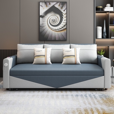 Jieshun Multifunctional Retractable Foldable Living Room Sofa Bed
