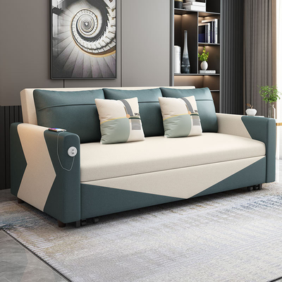 Jieshun Multifunctional Retractable Foldable Living Room Sofa Bed