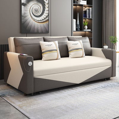 Jieshun Multifunctional Retractable Foldable Living Room Sofa Bed