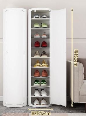 Simple Light Luxury Creative Home Space-Saving 360° Rotateable Shoe Storage Cabinet For Home Entrance, Exterior Door
